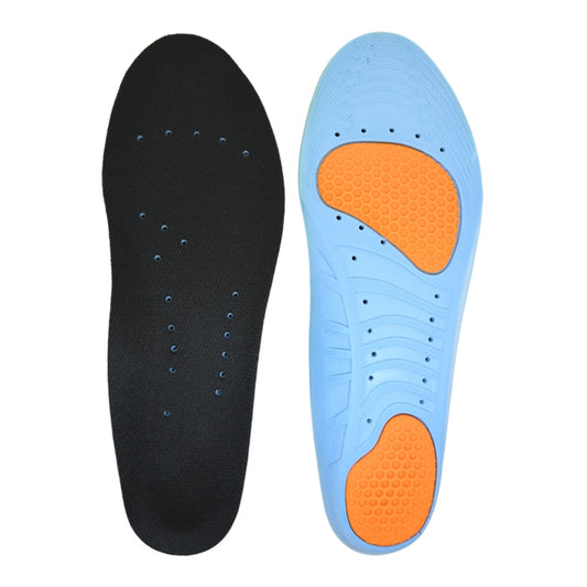 Vista superior e inferior de las plantillas CLIVS para botas de seguridad con zonas de gel y suela anatómica para amortiguación y confort en el trabajo.
